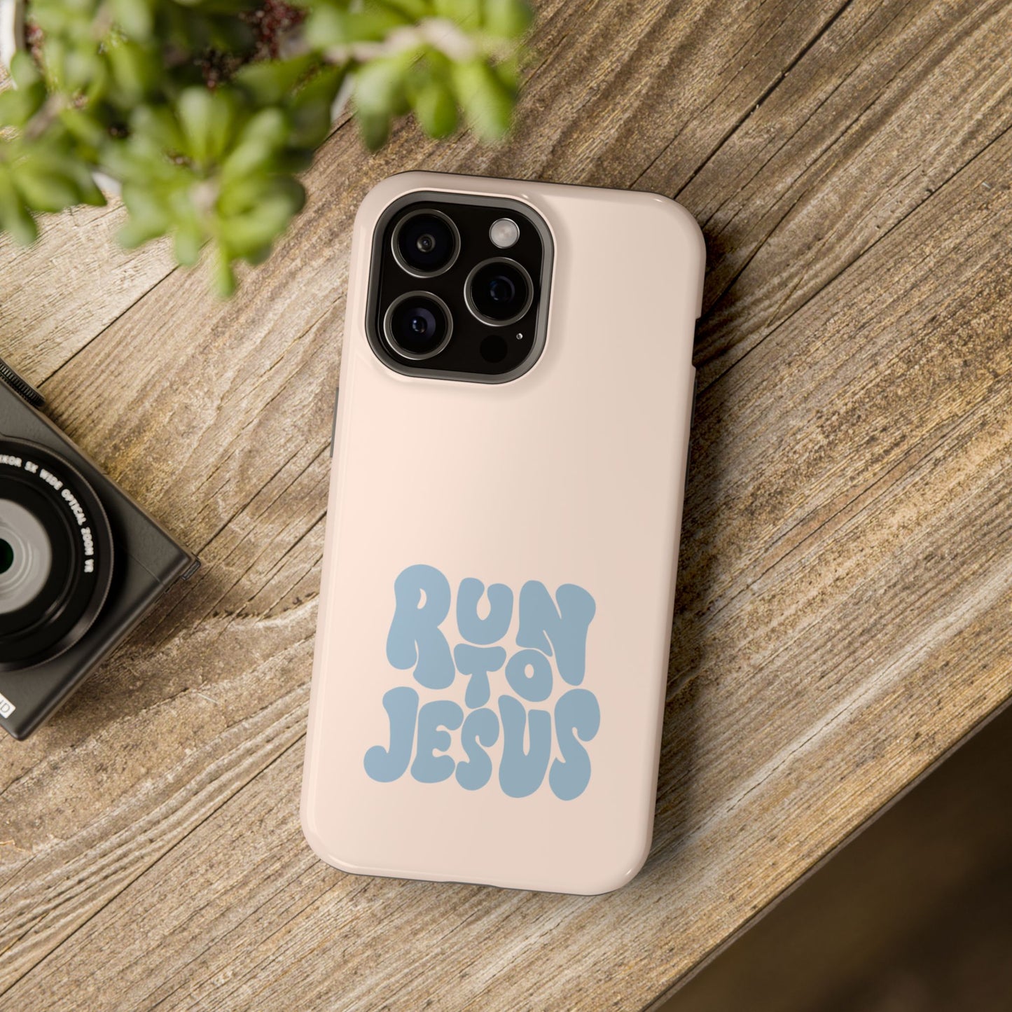 Run to Jesus: Faith-Inspired Protective Phone Case