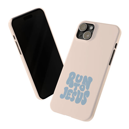 Run to Jesus: Faith-Inspired Protective Phone Case