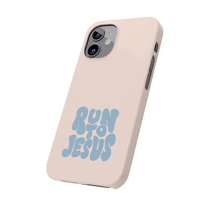 Run to Jesus: Faith-Inspired Protective Phone Case