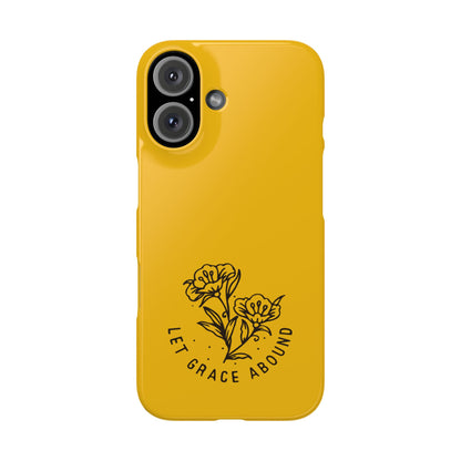 Let Grace Abound: Inspirational Phone Case