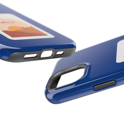 Dual-Layer Phone Case Inspired by Psalm 23 - #Darkblue