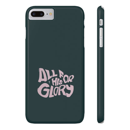 All for His Glory - Inspirational Phone Case