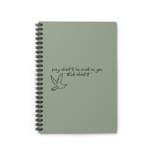 Pray About It - Spiral Notebook