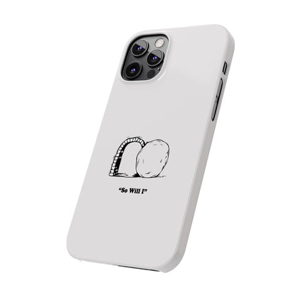 "So Will I" Dual-Layer Christian Phone Case – Inspired by Psalm 148