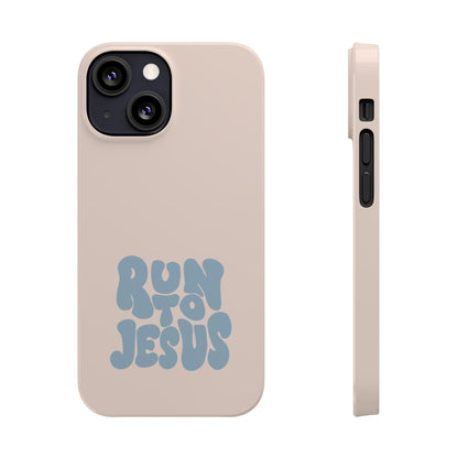 Run to Jesus: Faith-Inspired Protective Phone Case