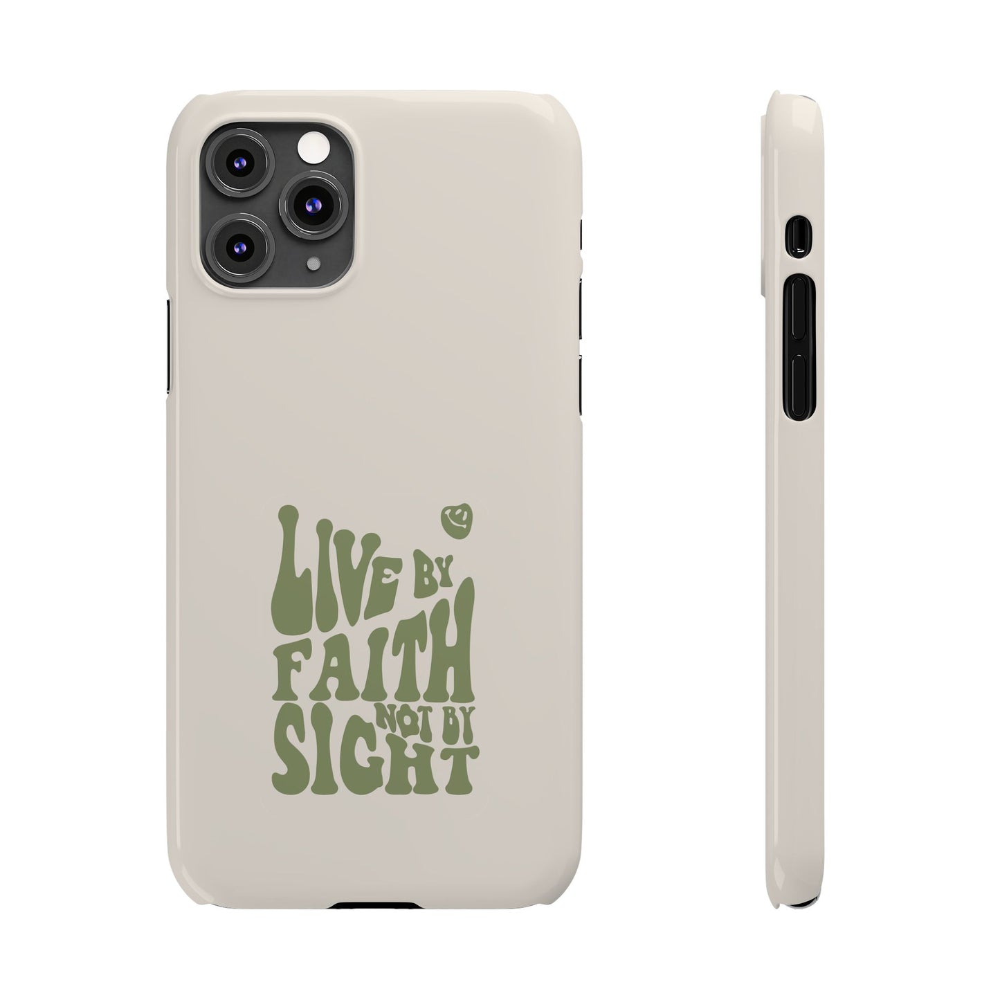 Live by Faith" Durable Phone Case – Trust in Every Moment