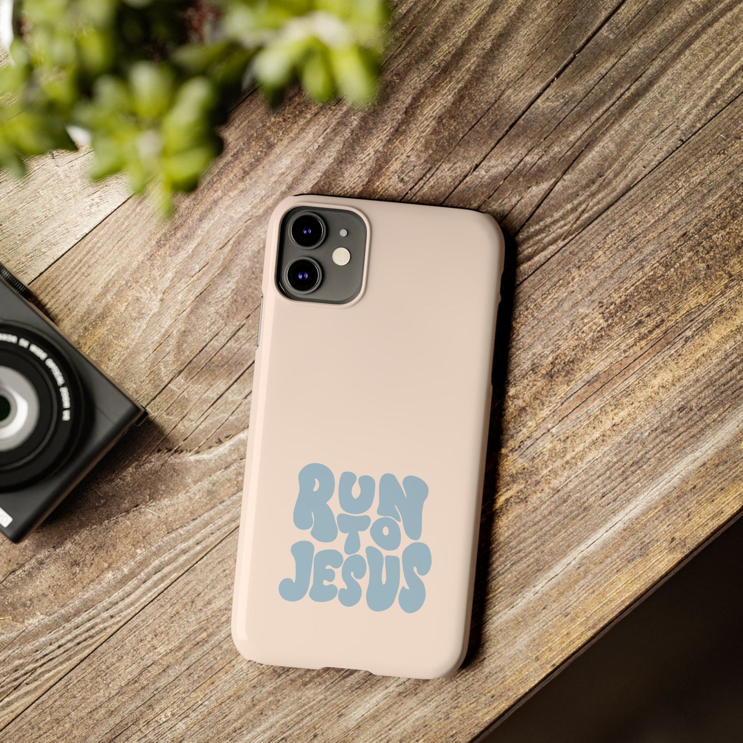 Run to Jesus: Faith-Inspired Protective Phone Case