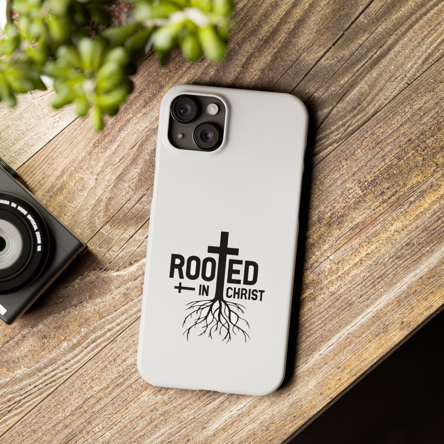 Rooted in Christ - Dual-Layer Phone Case