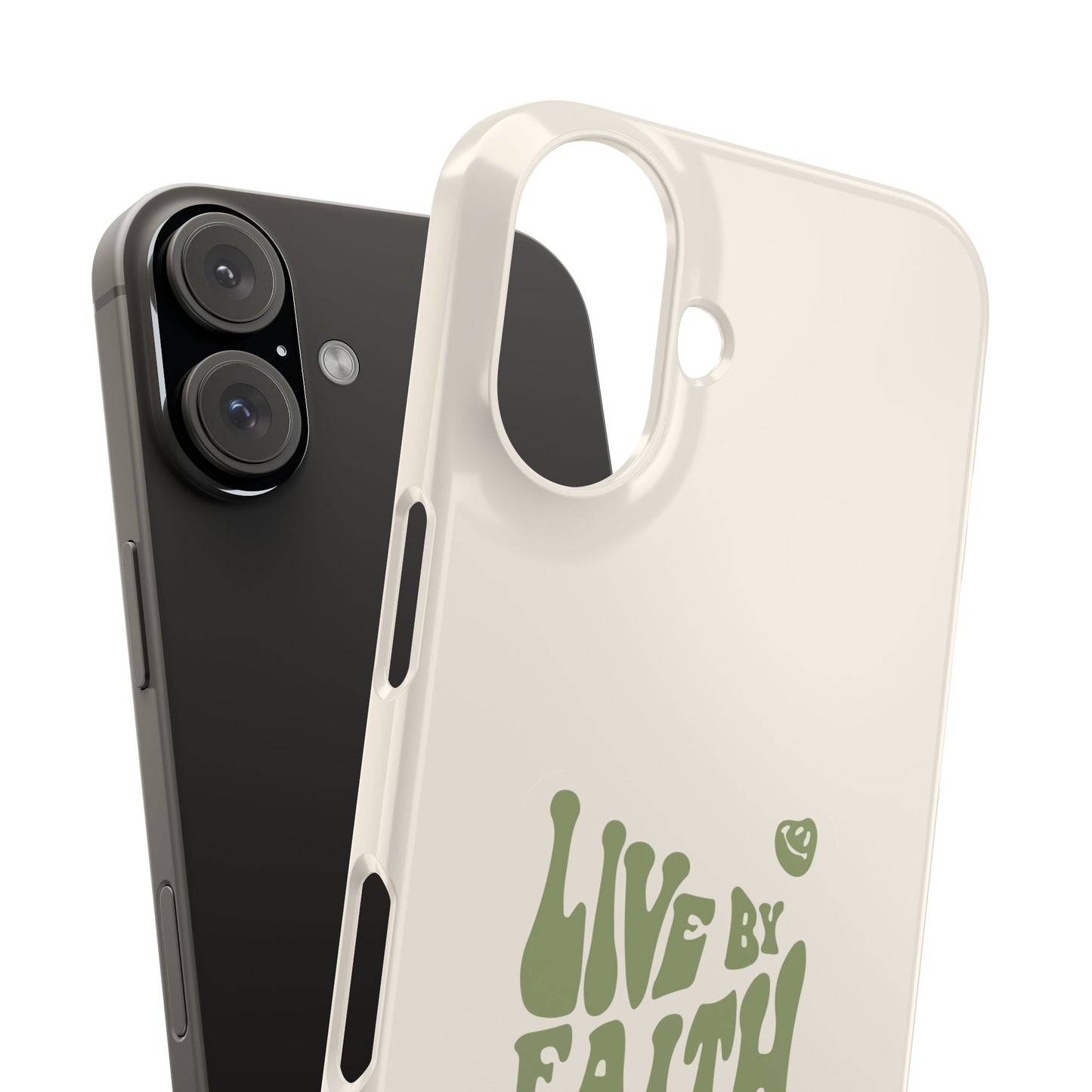 Live by Faith" Durable Phone Case – Trust in Every Moment