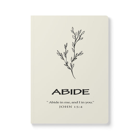 "ABIDE" Softcover Journal