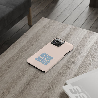 Run to Jesus: Faith-Inspired Protective Phone Case