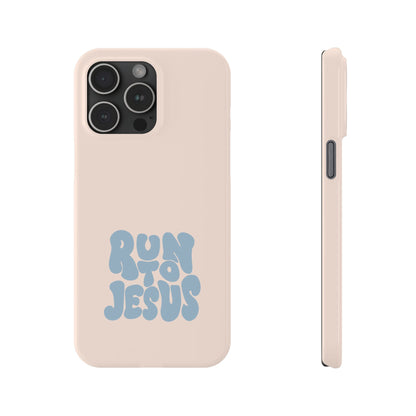 Run to Jesus: Faith-Inspired Protective Phone Case