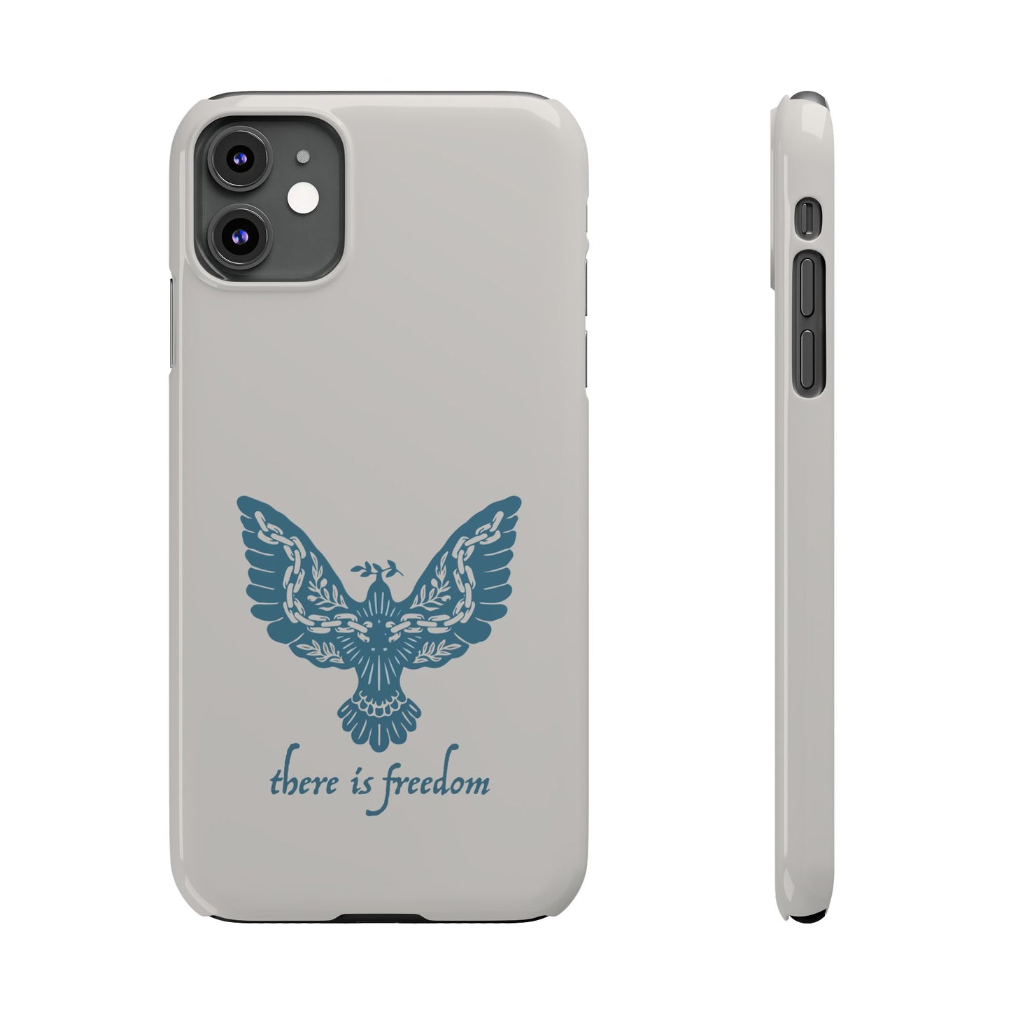 Freedom in Faith: Dual-Layer Phone Case