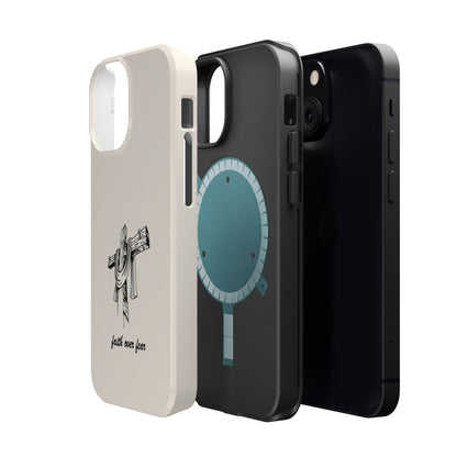 Faith Over Fear: Dual-Layer Phone Case