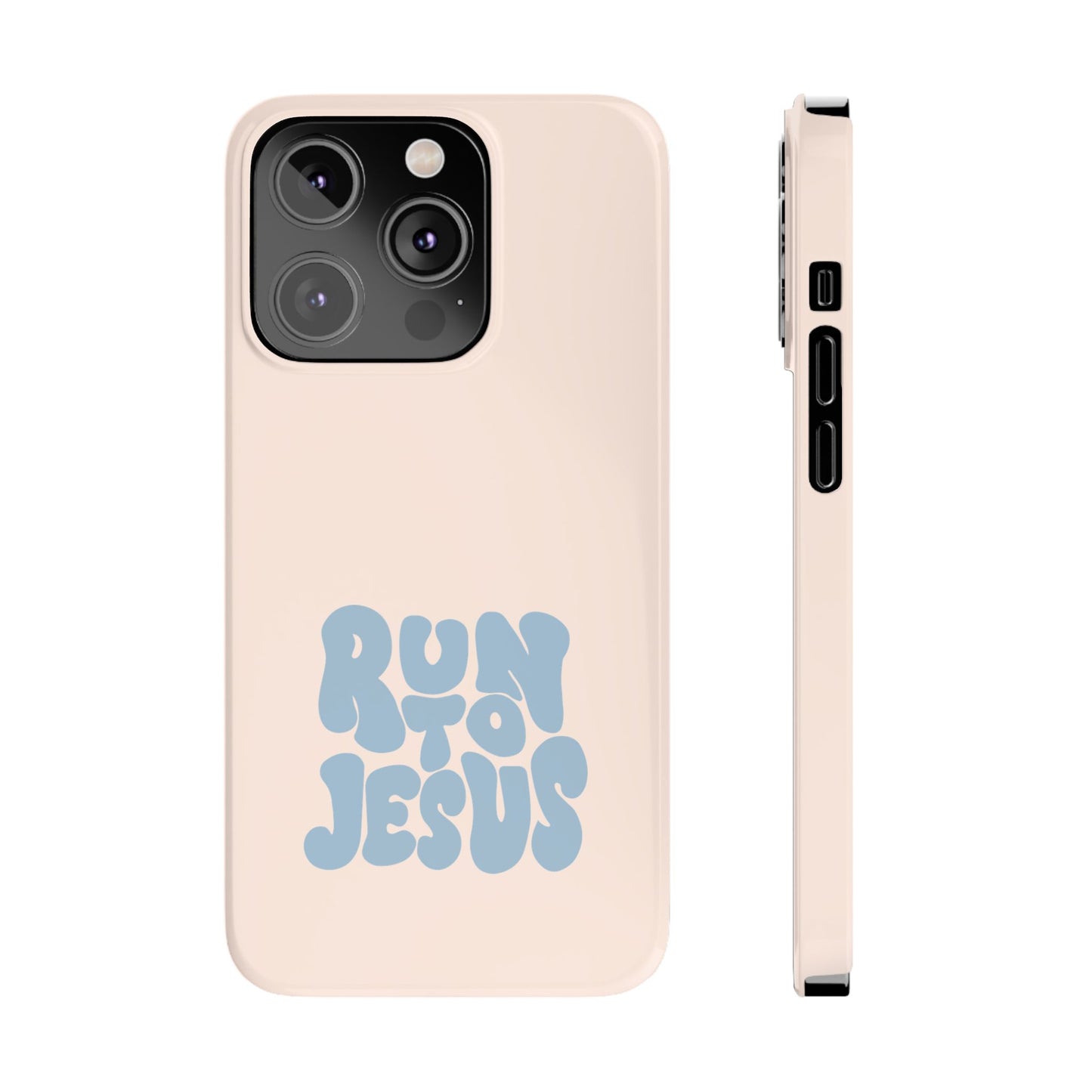 Run to Jesus: Faith-Inspired Protective Phone Case