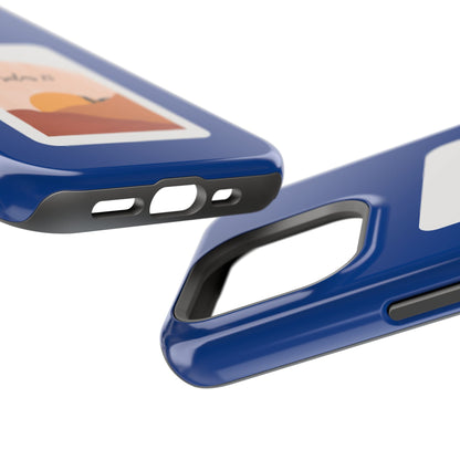 Dual-Layer Phone Case Inspired by Psalm 23 - #Darkblue