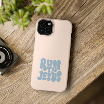 Run to Jesus: Faith-Inspired Protective Phone Case