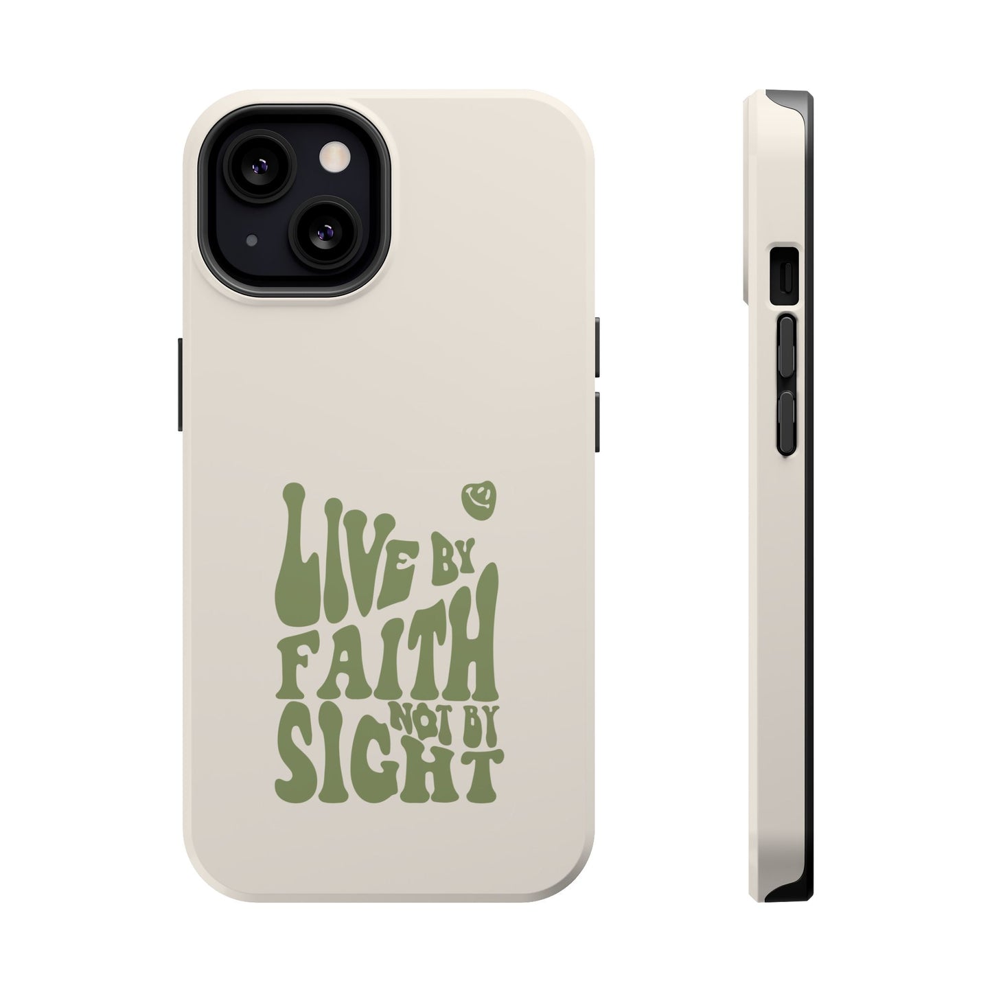 Live by Faith" Durable Phone Case – Trust in Every Moment