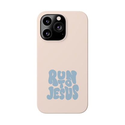 Run to Jesus: Faith-Inspired Protective Phone Case