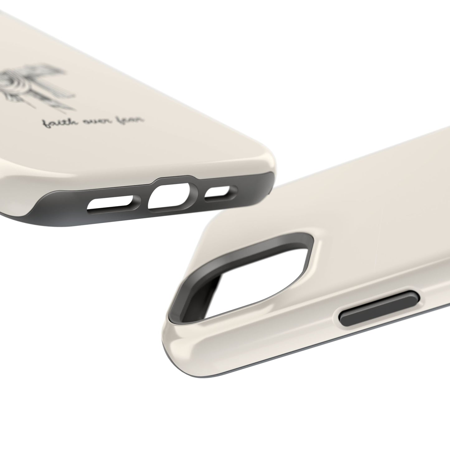 Faith Over Fear: Dual-Layer Phone Case