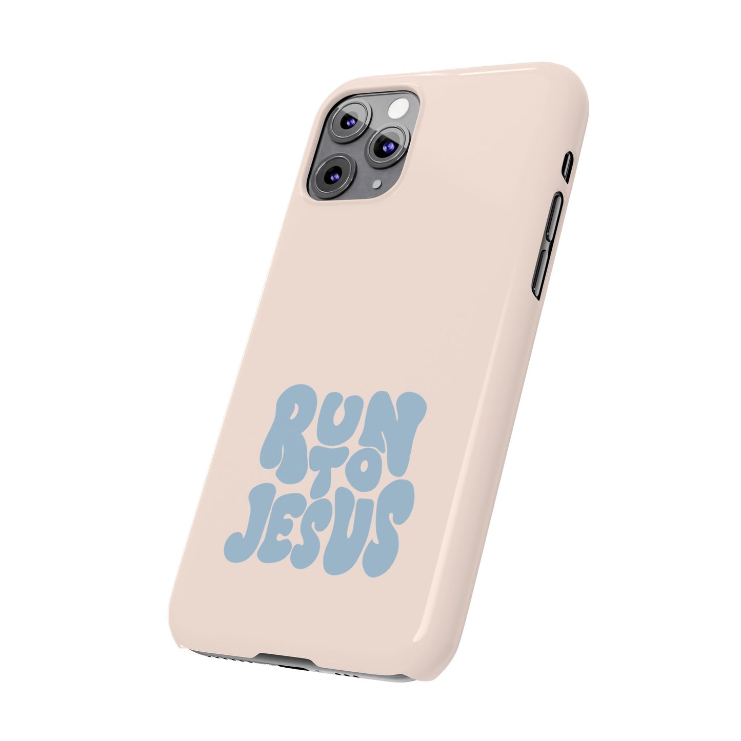 Run to Jesus: Faith-Inspired Protective Phone Case