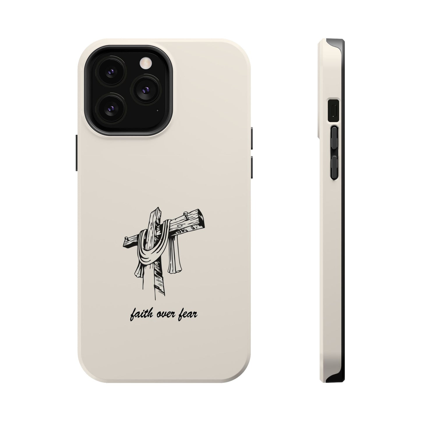 Faith Over Fear: Dual-Layer Phone Case