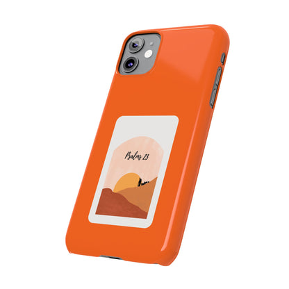 Dual-Layer Phone Case Inspired by Psalm 23 - #Orange