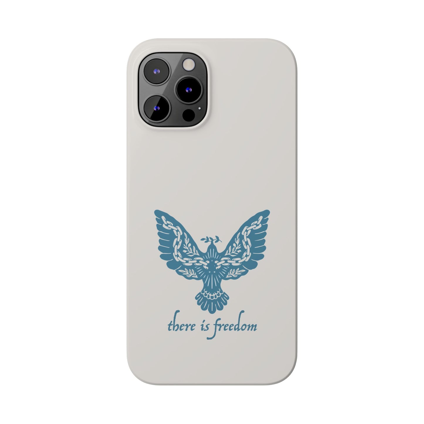 Freedom in Faith: Dual-Layer Phone Case