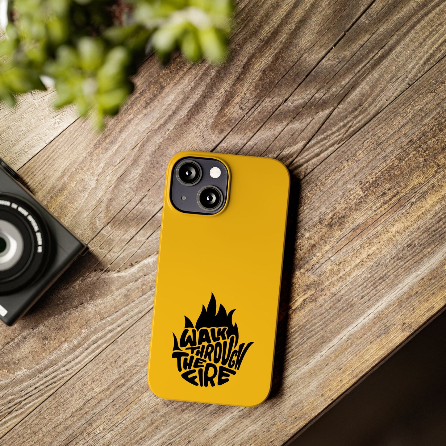 Walk Through Fire - Faith-Inspired Protective Phone Case