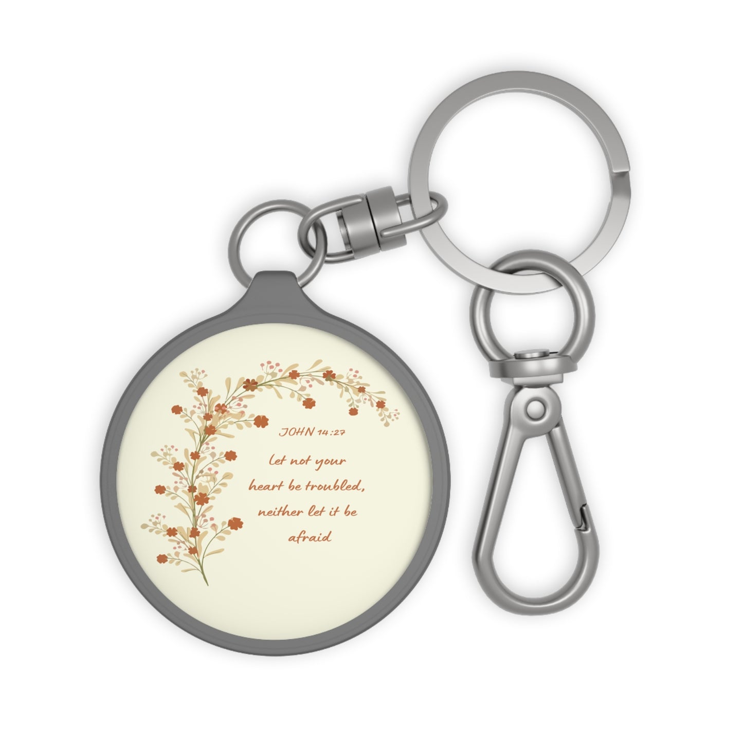 John 14:27 - Peace Keyring