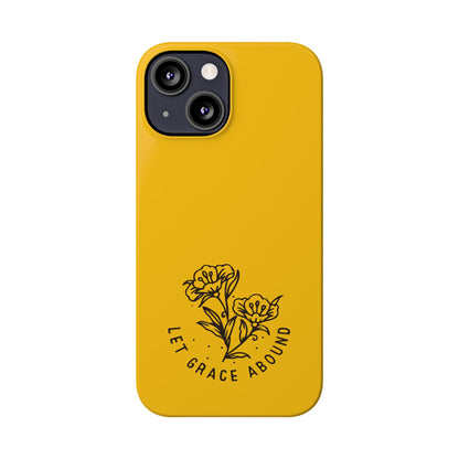 Let Grace Abound: Inspirational Phone Case