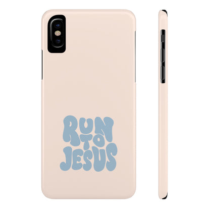 Run to Jesus: Faith-Inspired Protective Phone Case