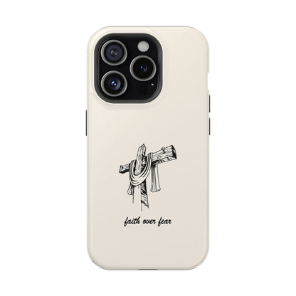 Faith Over Fear: Dual-Layer Phone Case