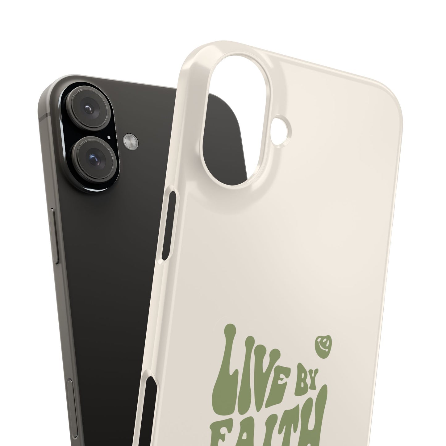 Live by Faith" Durable Phone Case – Trust in Every Moment