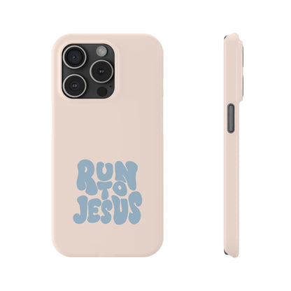 Run to Jesus: Faith-Inspired Protective Phone Case