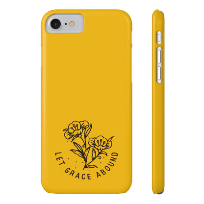 Let Grace Abound: Inspirational Phone Case