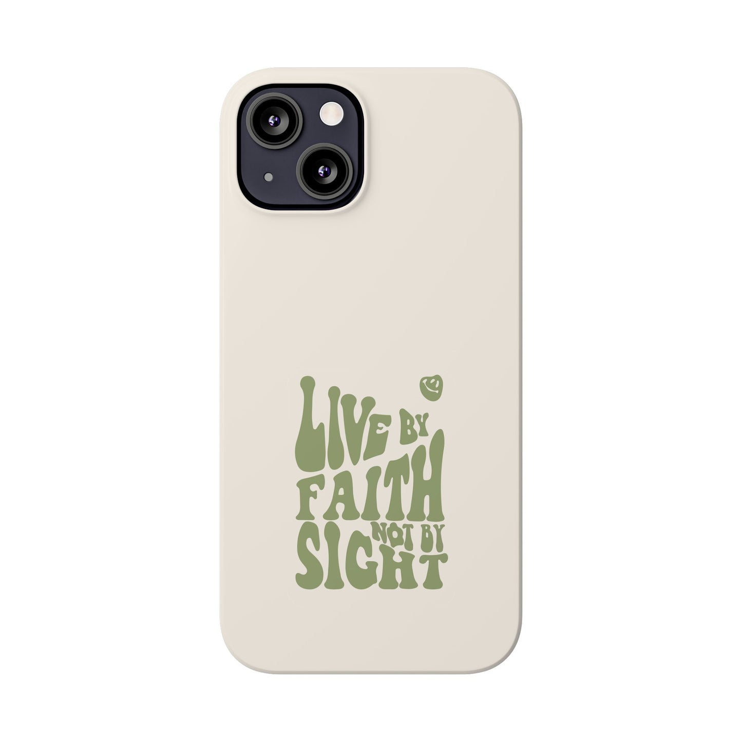 Live by Faith" Durable Phone Case – Trust in Every Moment