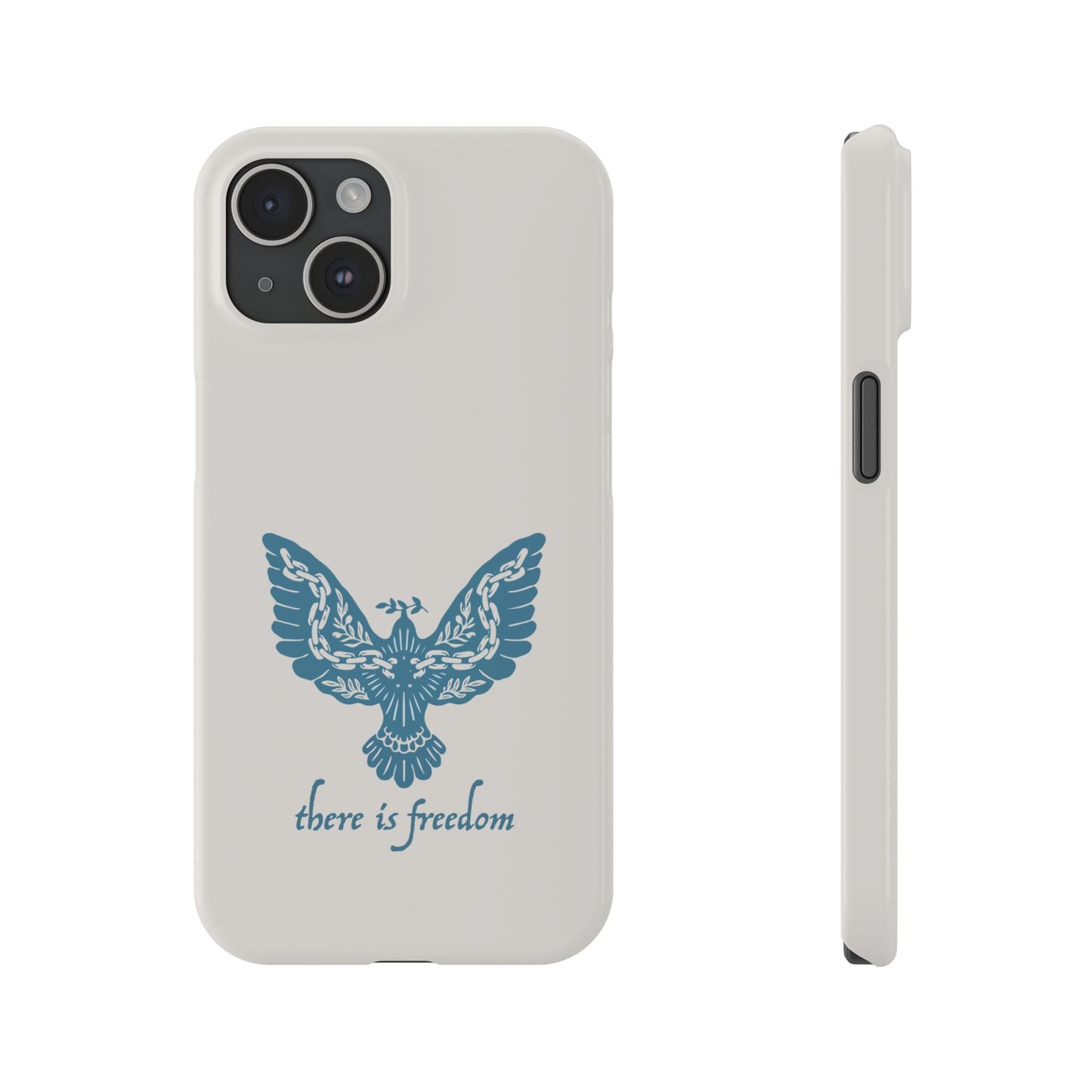 Freedom in Faith: Dual-Layer Phone Case