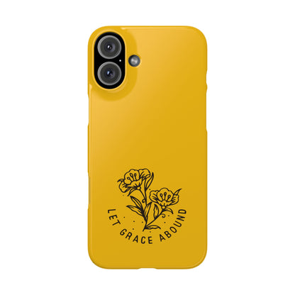 Let Grace Abound: Inspirational Phone Case