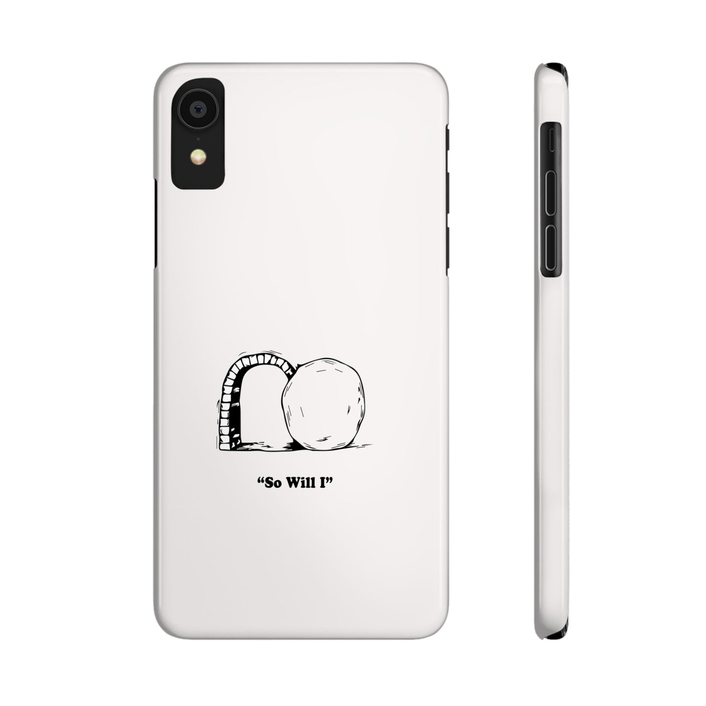 "So Will I" Dual-Layer Christian Phone Case – Inspired by Psalm 148