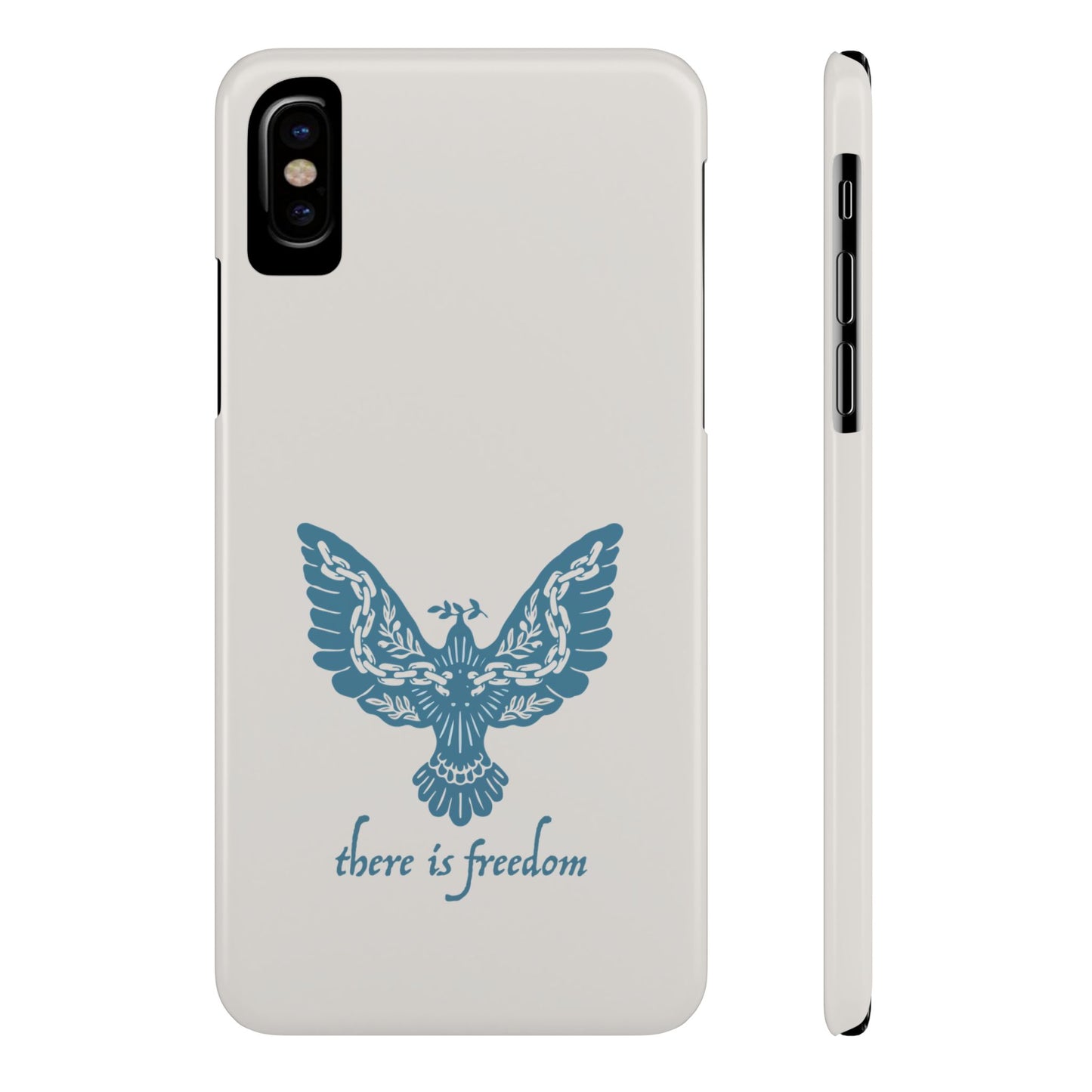 Freedom in Faith: Dual-Layer Phone Case