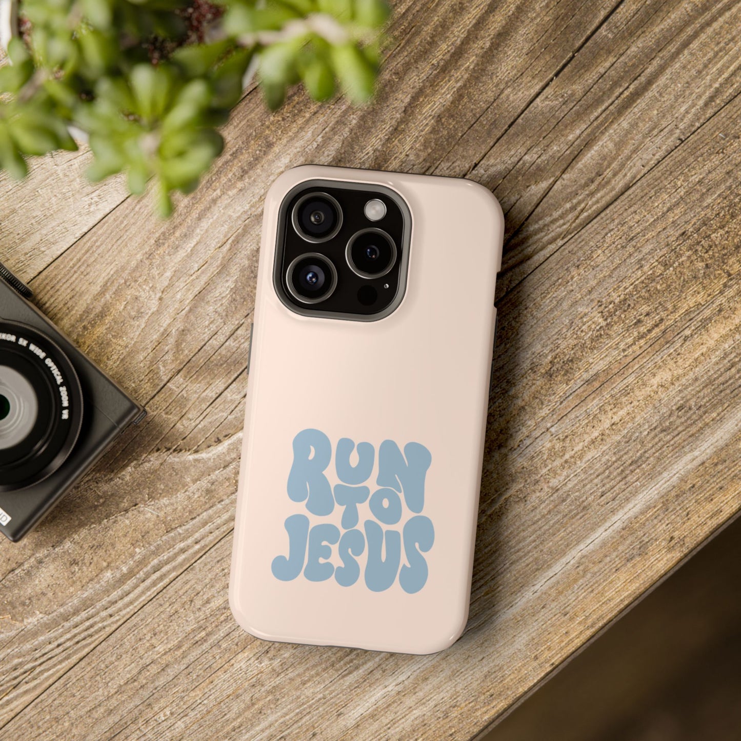 Run to Jesus: Faith-Inspired Protective Phone Case