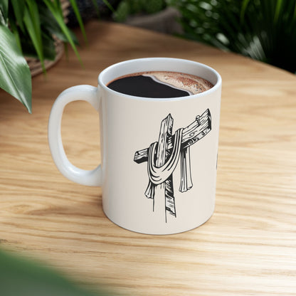 "Faith Over Fear" - Ceramic Coffee Mug