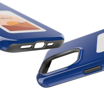 Dual-Layer Phone Case Inspired by Psalm 23 - #Darkblue