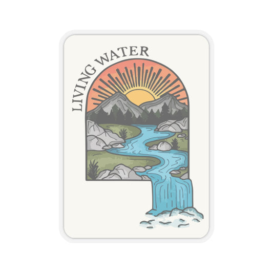 Living Water - Christian Sticker