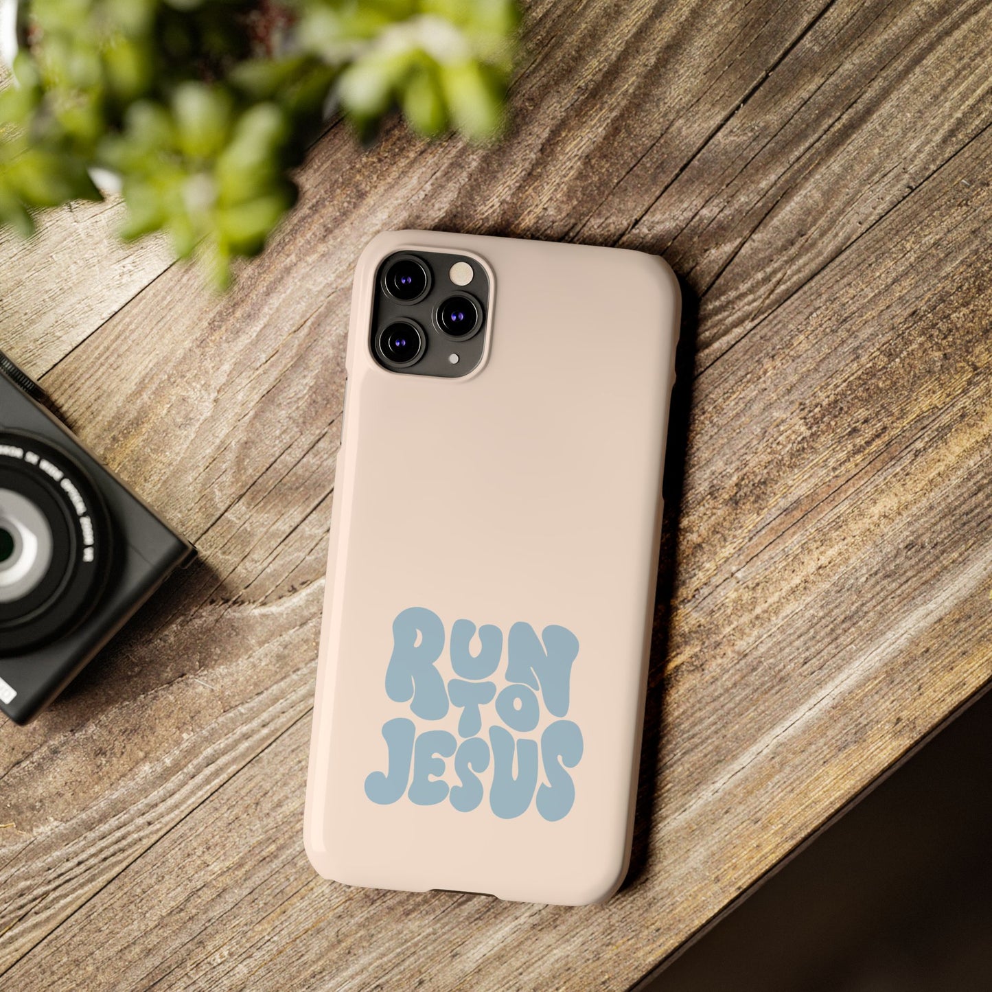 Run to Jesus: Faith-Inspired Protective Phone Case