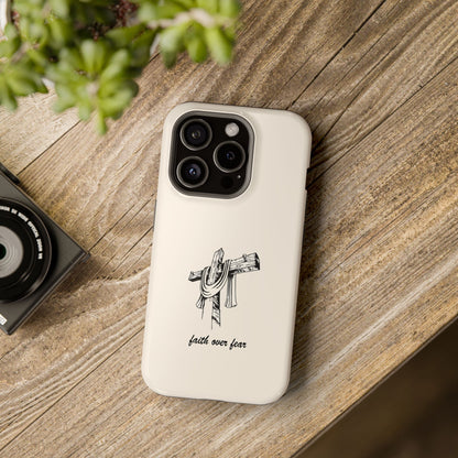 Faith Over Fear: Dual-Layer Phone Case