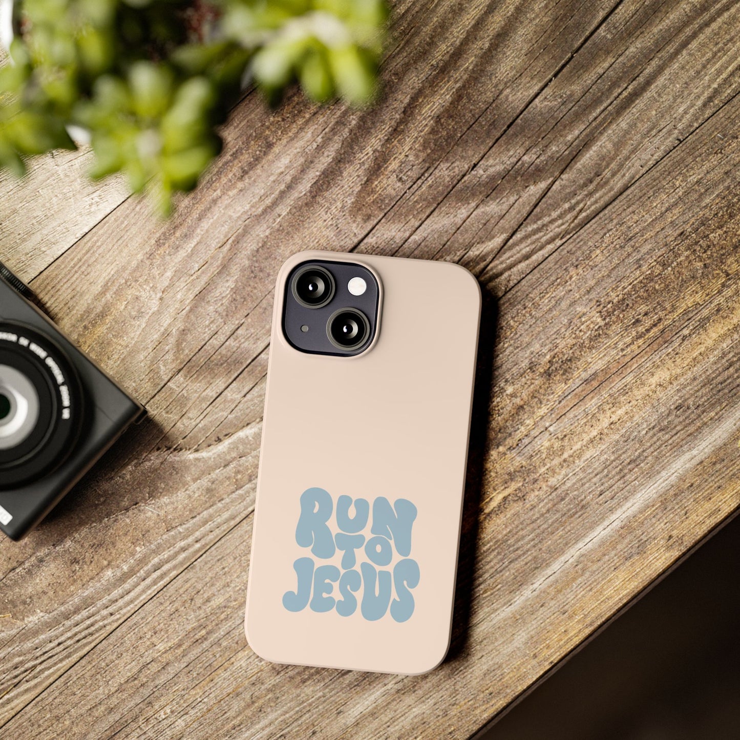 Run to Jesus: Faith-Inspired Protective Phone Case