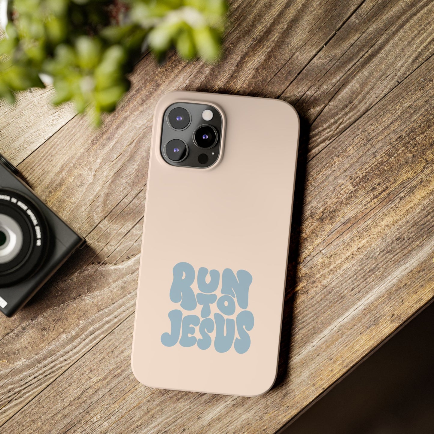 Run to Jesus: Faith-Inspired Protective Phone Case