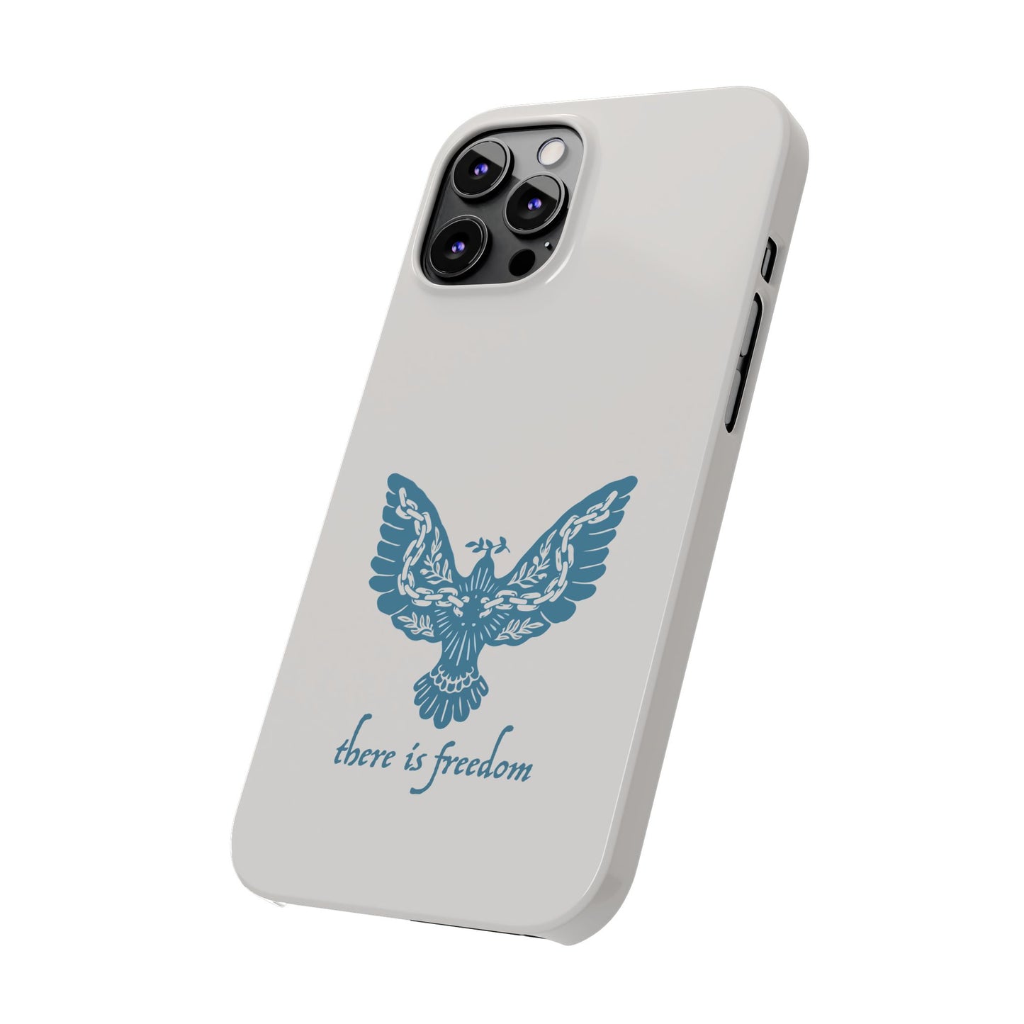 Freedom in Faith: Dual-Layer Phone Case